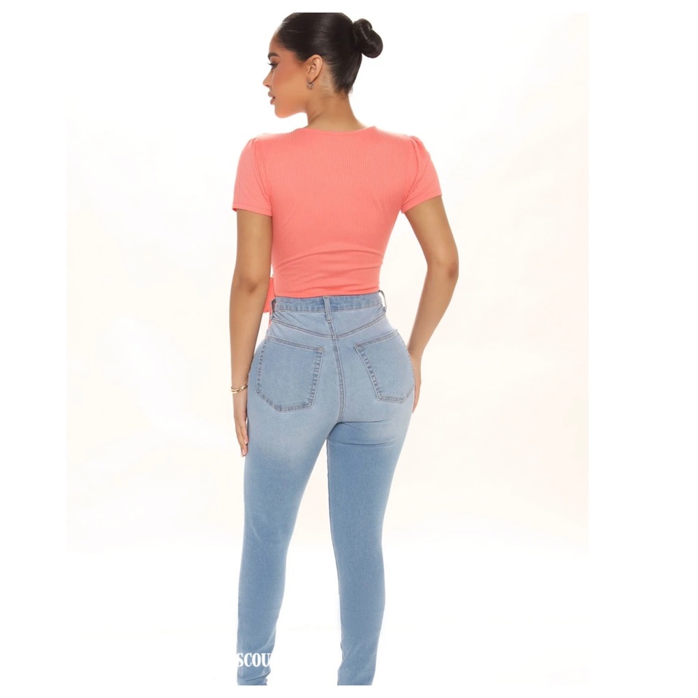 2 BRAND NEW Fashion Nova Women’s Bodysuit Set Both Size Large - Picture 4 of 13